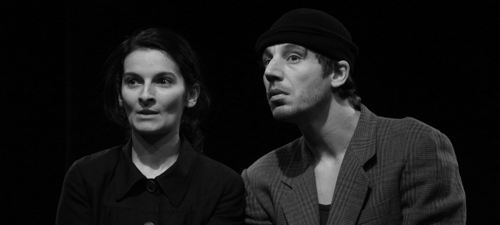 "Deux rien" entre danse, mime et clown de et avec Clément Belhache et Caroline Maydat. Crédit photo : P-M Hebert
