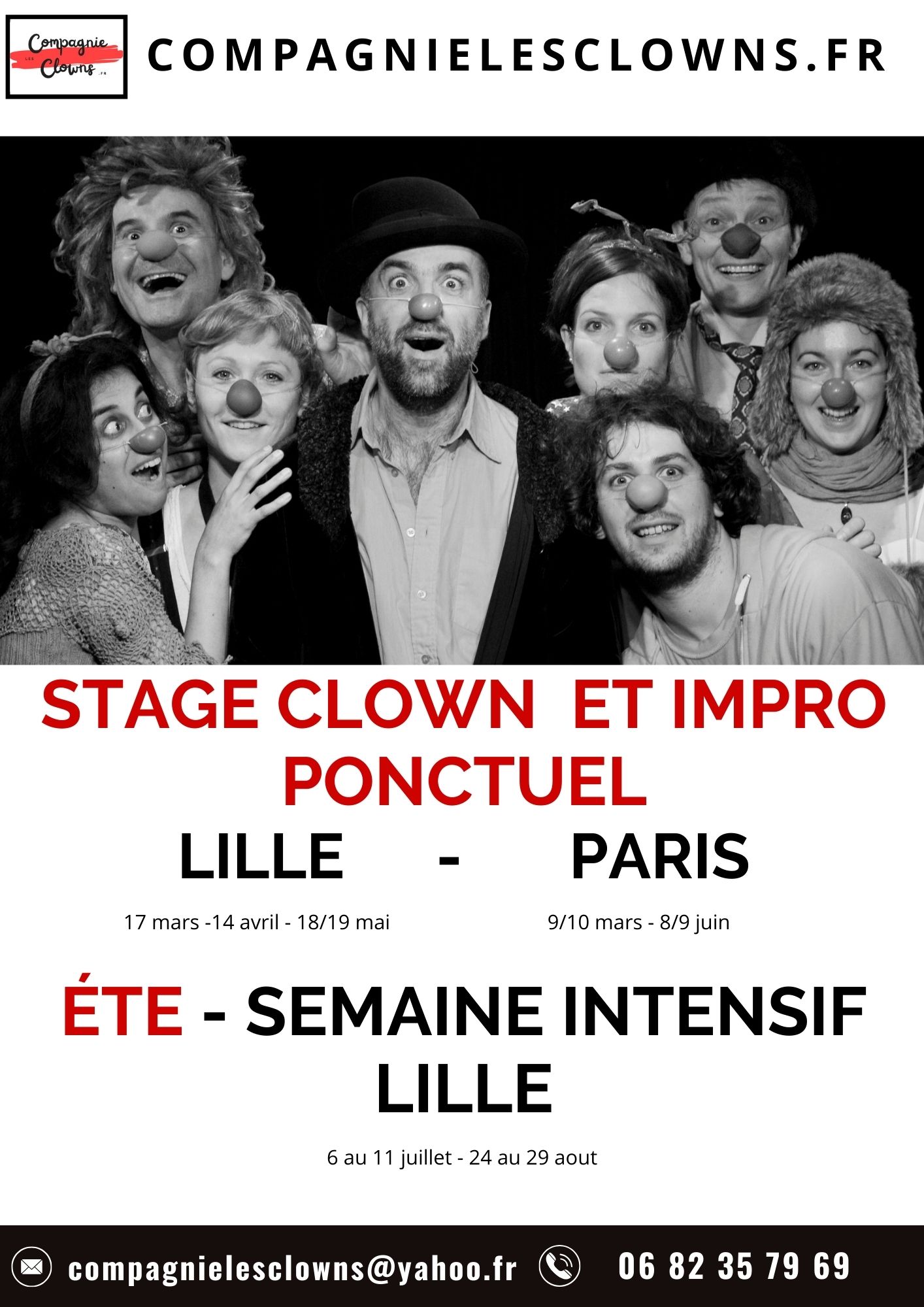 Week-end clownesque les 8 et 9 juin 2024 à Paris