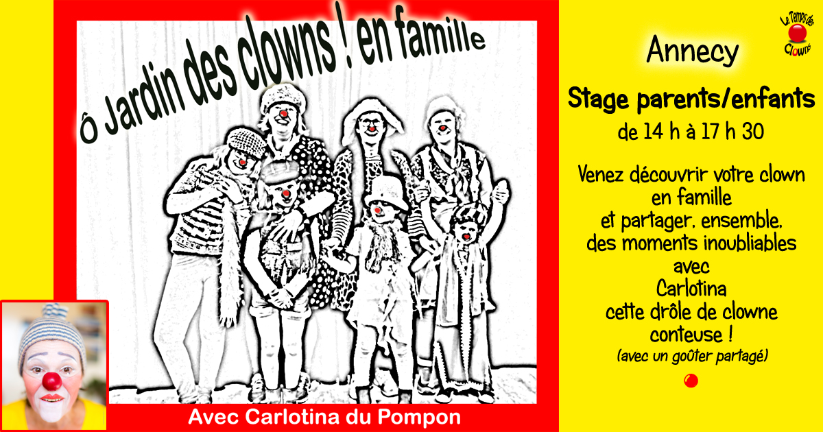 Ô Jardin des clowns en famille - Le TdC