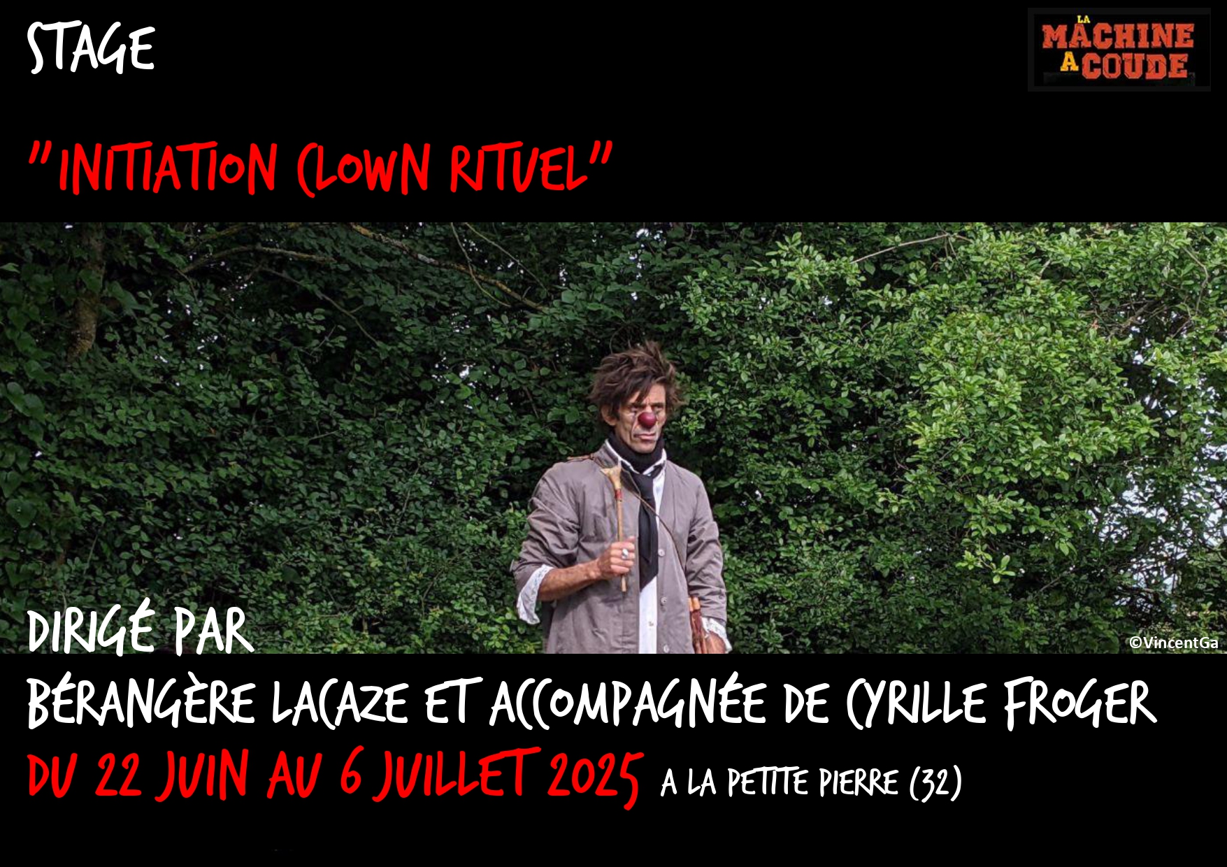 Initiation clown rituel