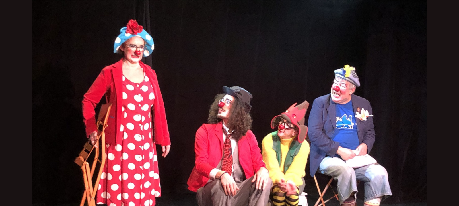 Stage clown à Lyon du 9 au 11 novembre animé par Fransoise Simon (Cie A Vol d'Oiseau)