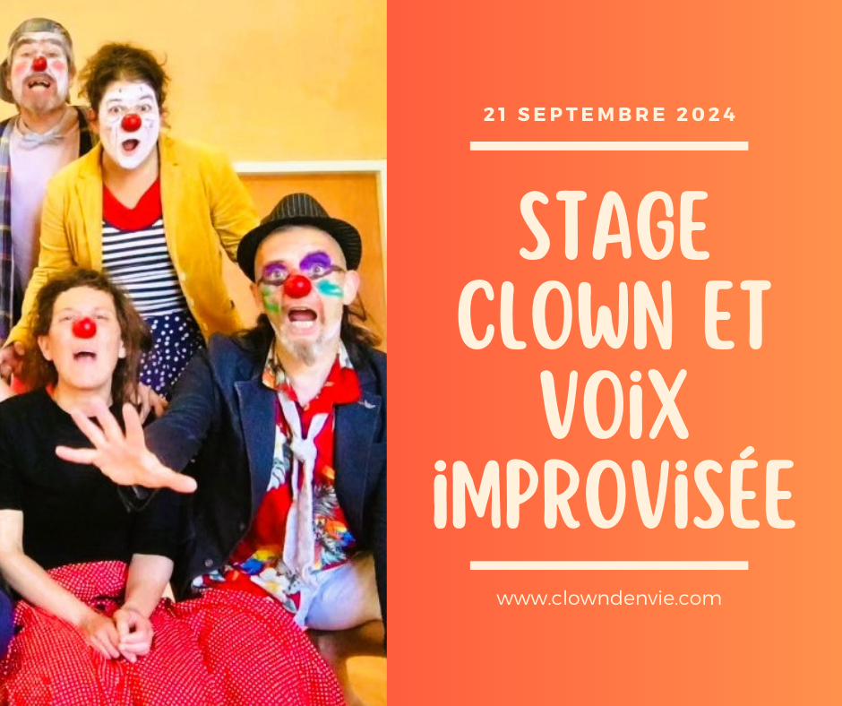 Clown et voix improvisée