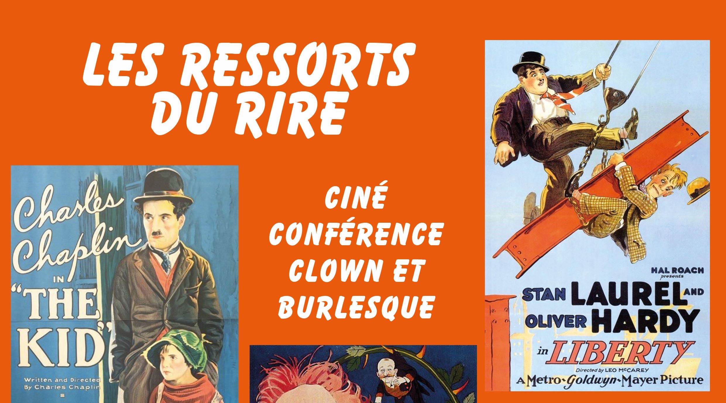 Ciné Conférence Clown 15 Novembre Bandeau