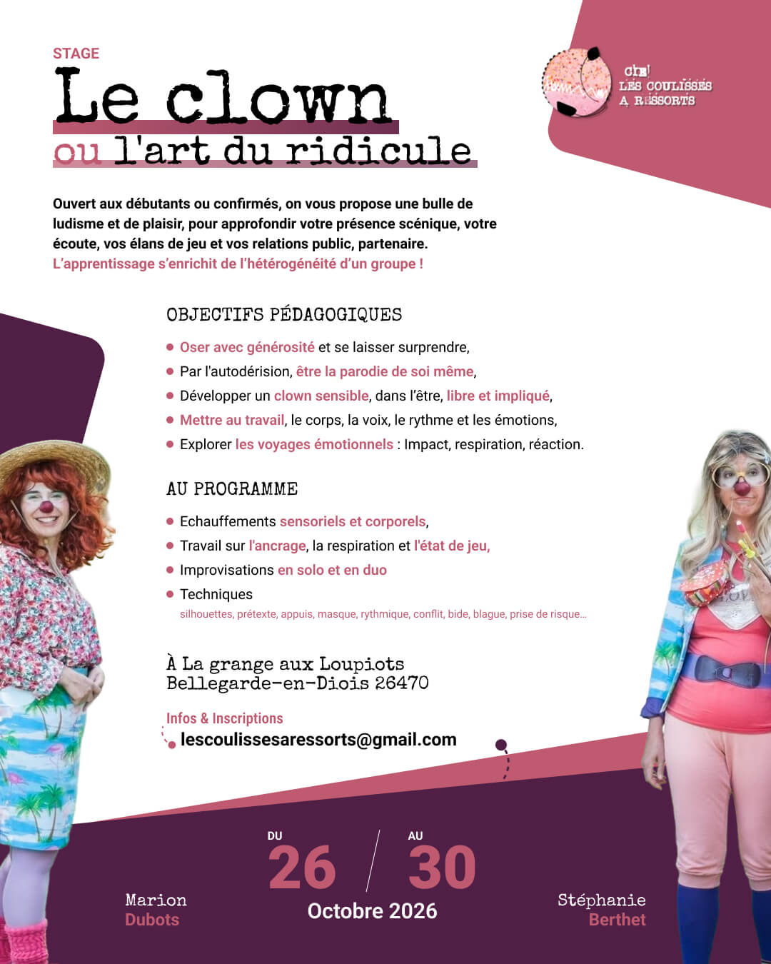 Flyer Stage Clown