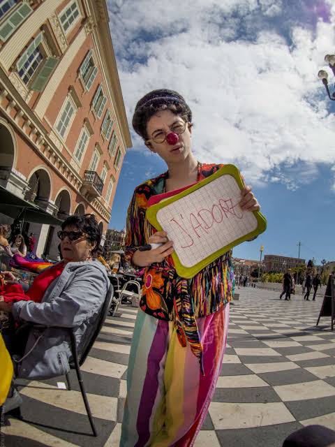 Clown à la rue