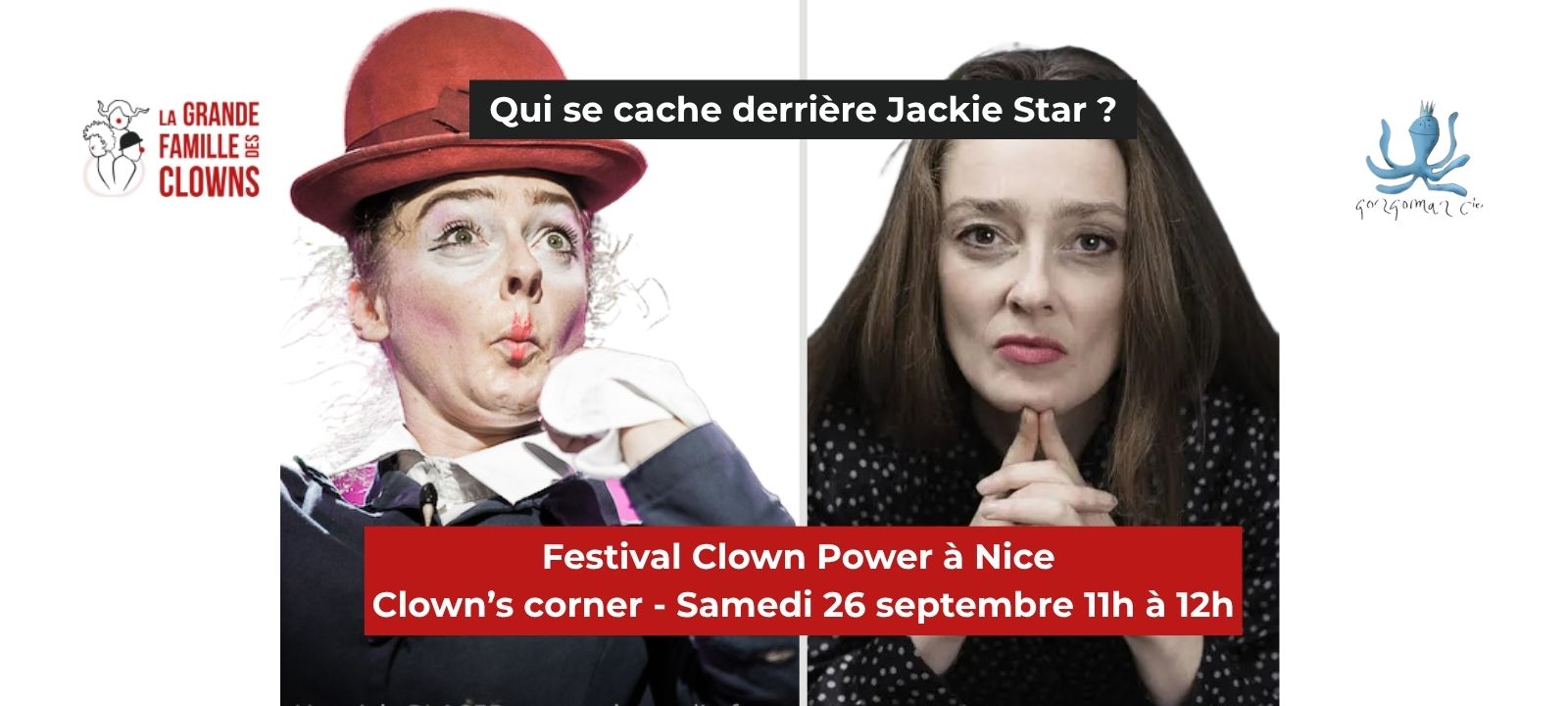 Clown's Corner avec Charlotte Saliou – Festival Clown Power, Nice