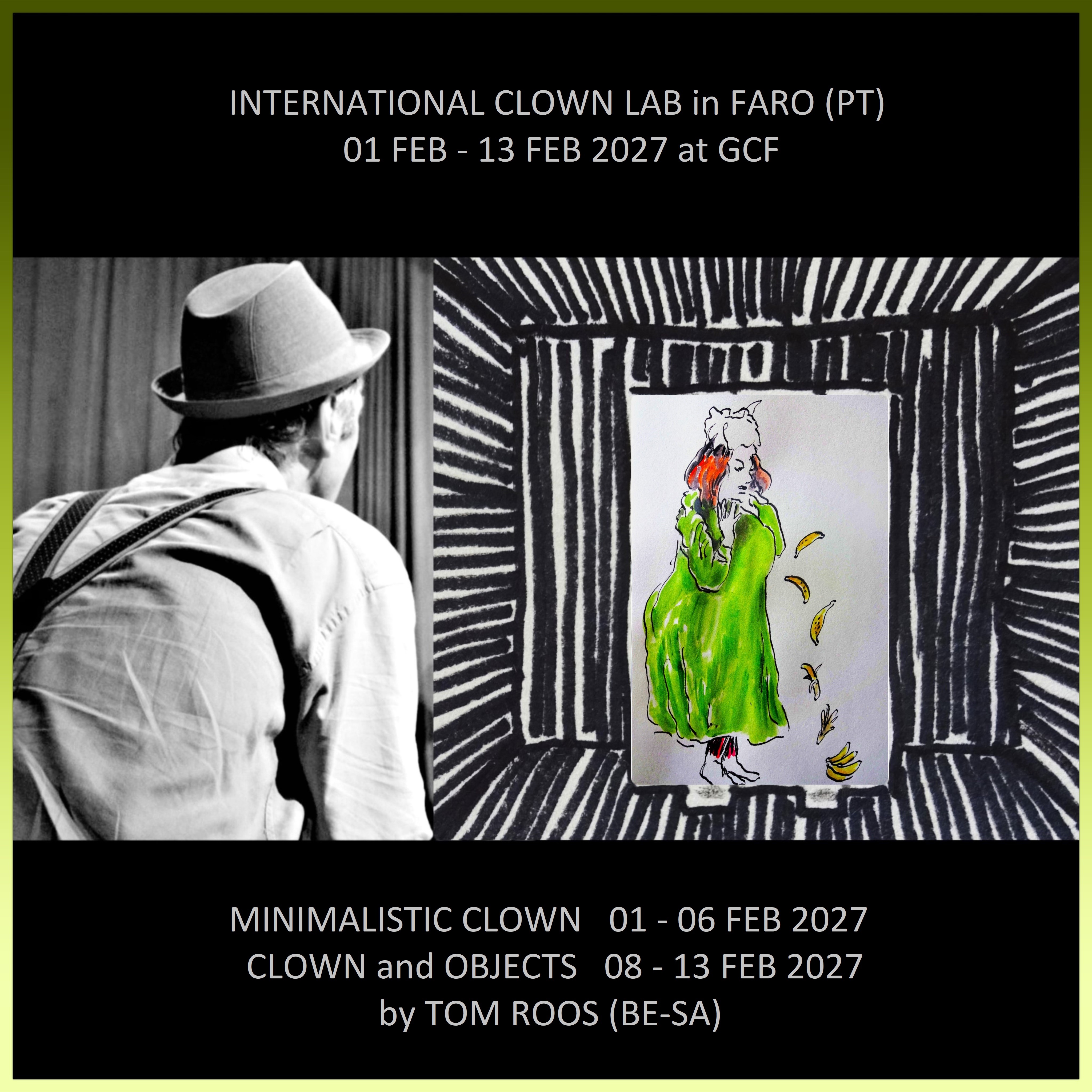 Le Clown et les Objets 8-13 février 2027 à Faro (PT)